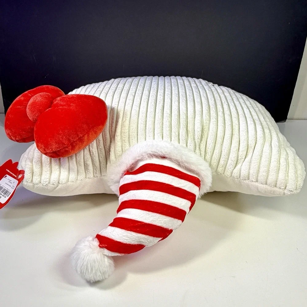 Hello Kitty Christmas Corduroy Plush Pillow 17